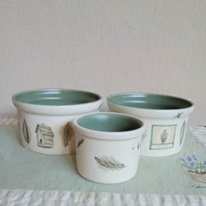 Pfaltzgraff Naturewood Dip Bowls